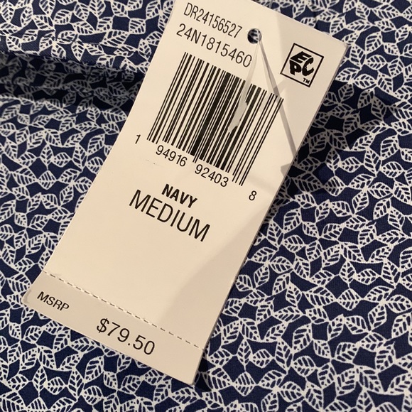 Tommy Hilfiger sz Med, button down Slim Fit No-Tuck Shirt NWTs - Picture 2 of 11